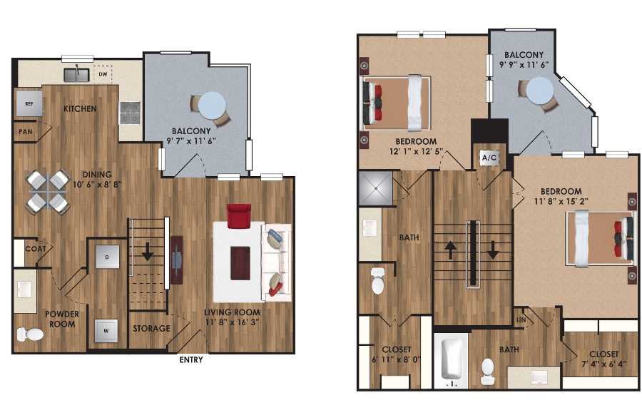 TH1 District Floor Plan 18